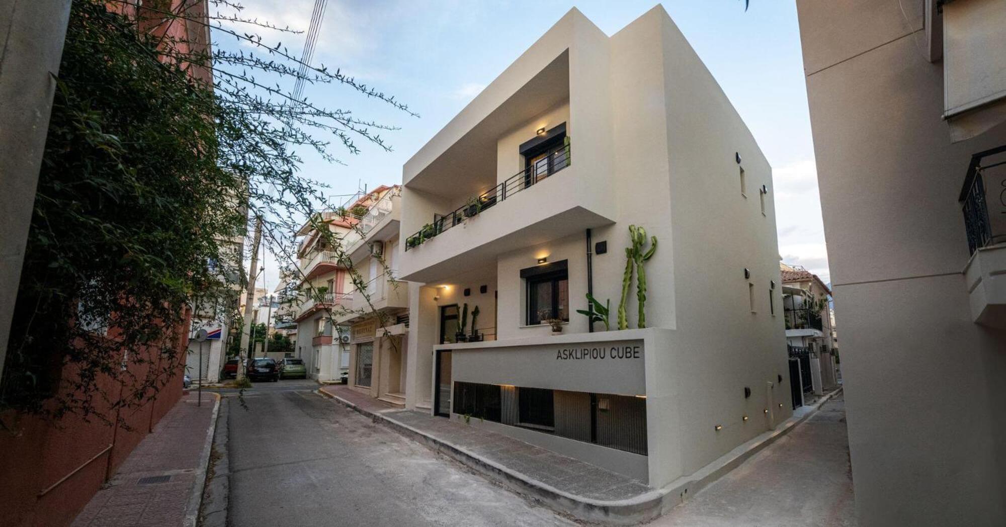 Asklipiou Cube - Kalamata Mediterranean Suites Εξωτερικό φωτογραφία